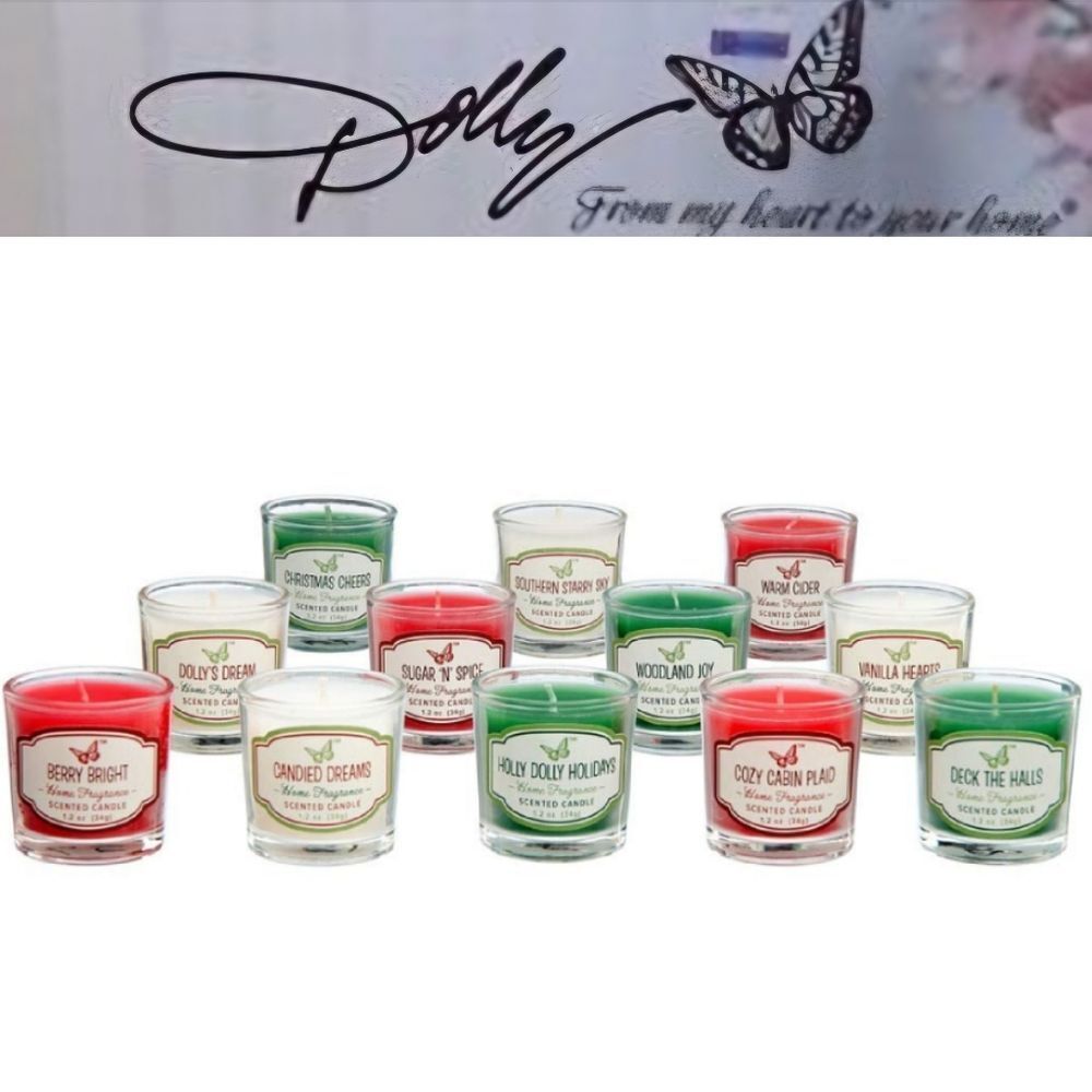 Dolly Parton Holly Dolly 12 Days Of Christmas Candle Advent Calendar
